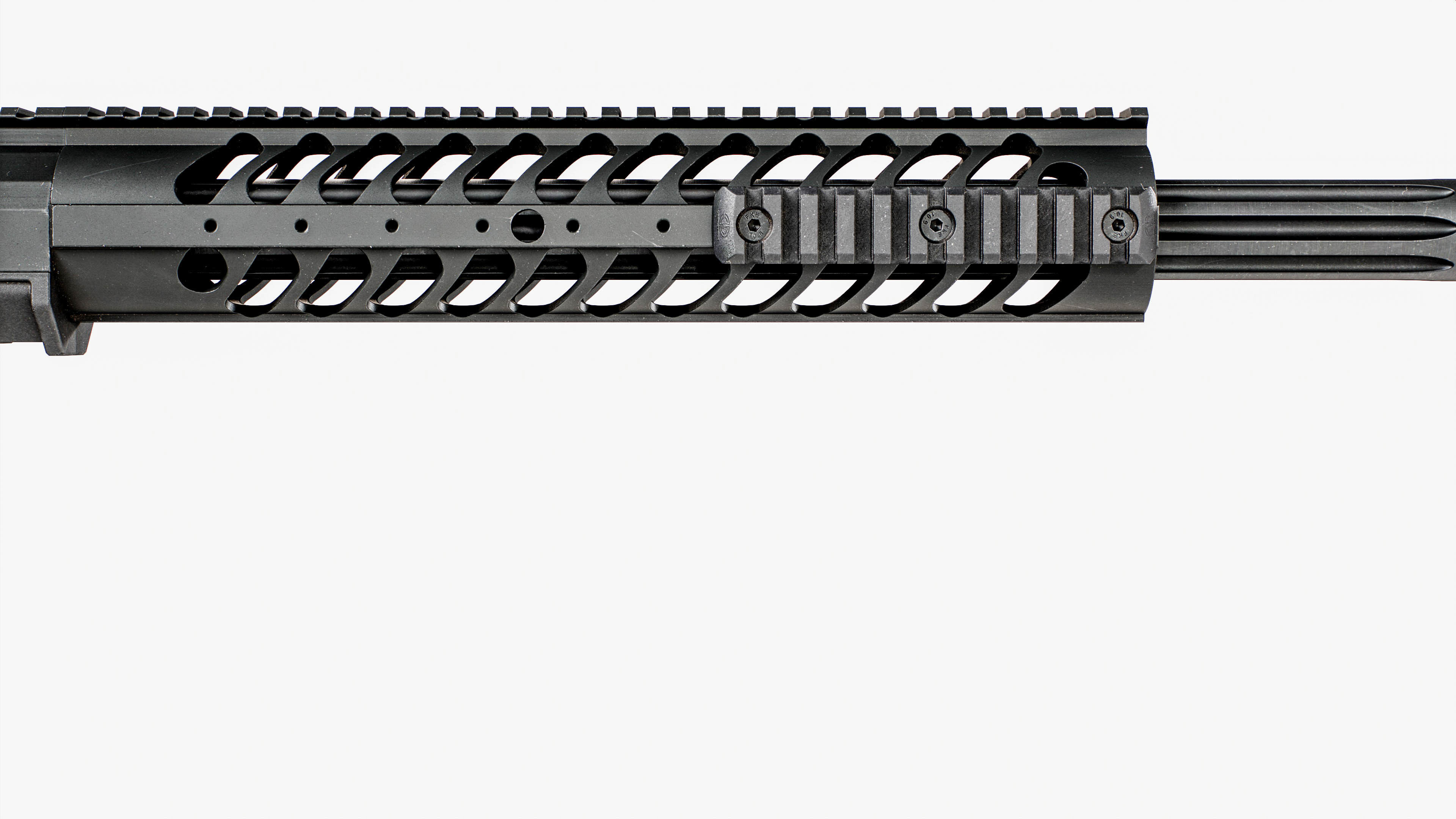 Desert Tech HTI Sniper Rifle Low-poly 3D model_27