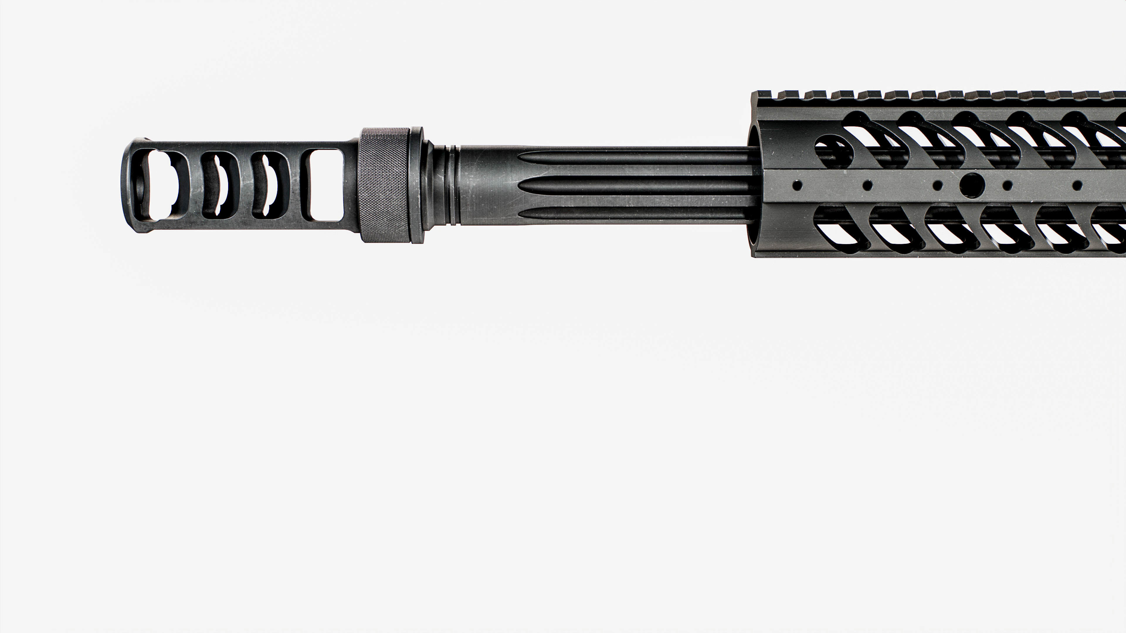 Desert Tech HTI Sniper Rifle Low-poly 3D model_32