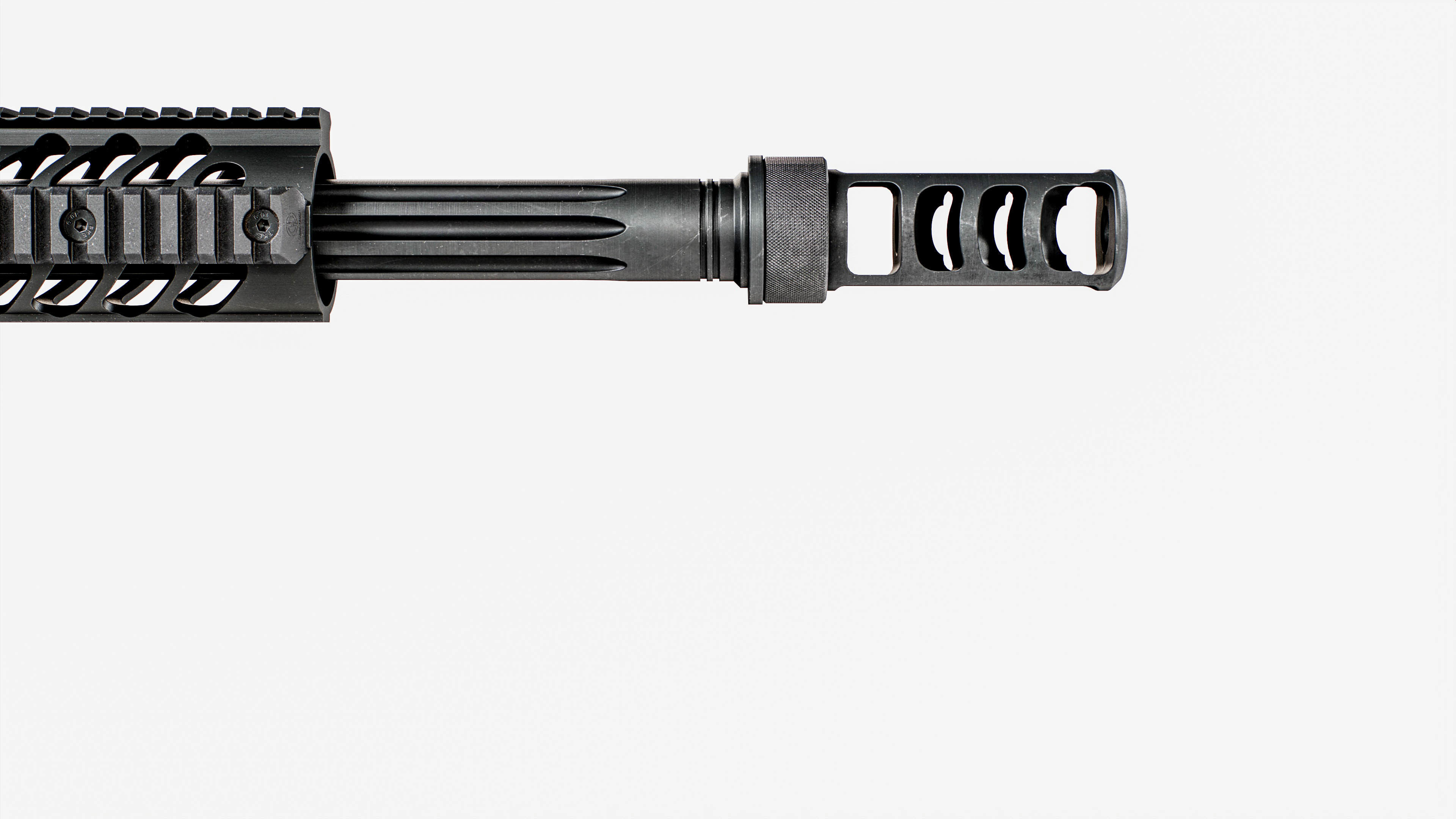 Desert Tech HTI Sniper Rifle Low-poly 3D model_28