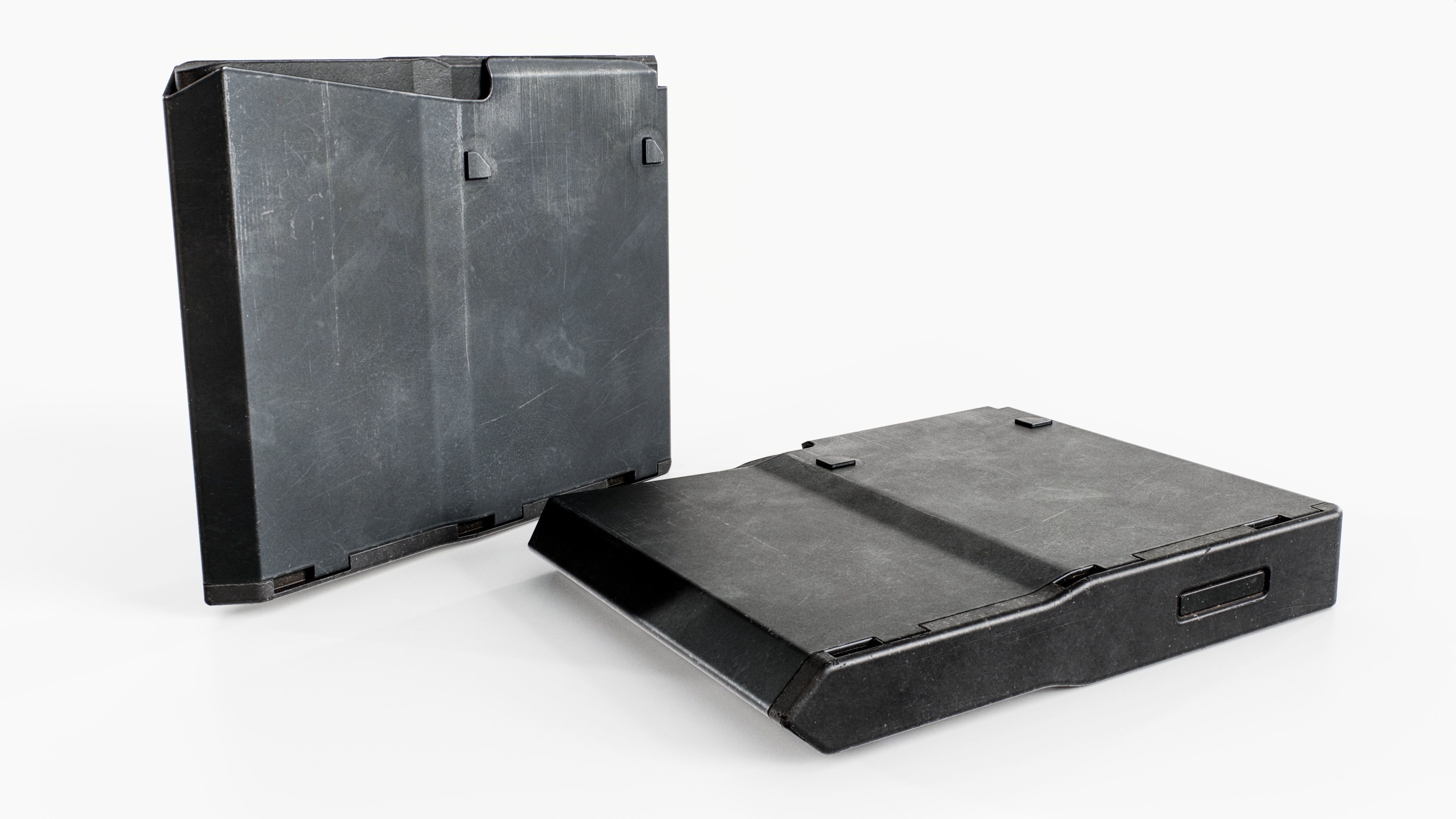 Desert Tech HTI Sniper Rifle Low-poly 3D model_33