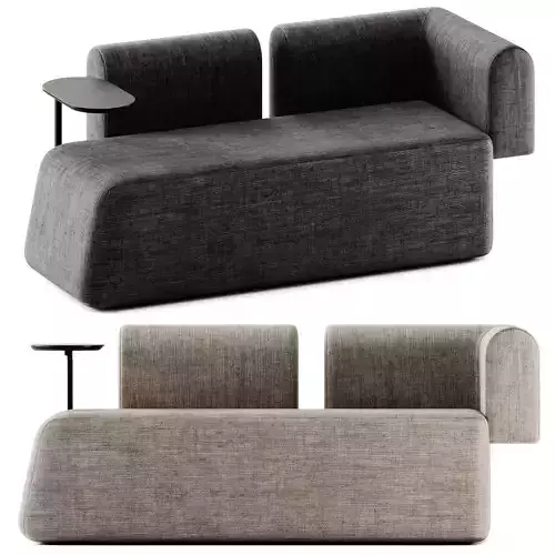 Candy Fabric Sofa by Shishka Project