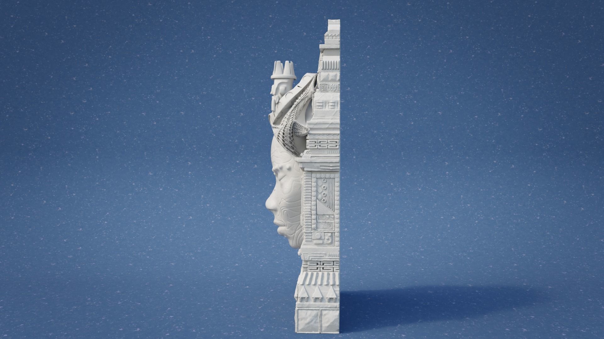 Aztec Stage Design 3D print model_14
