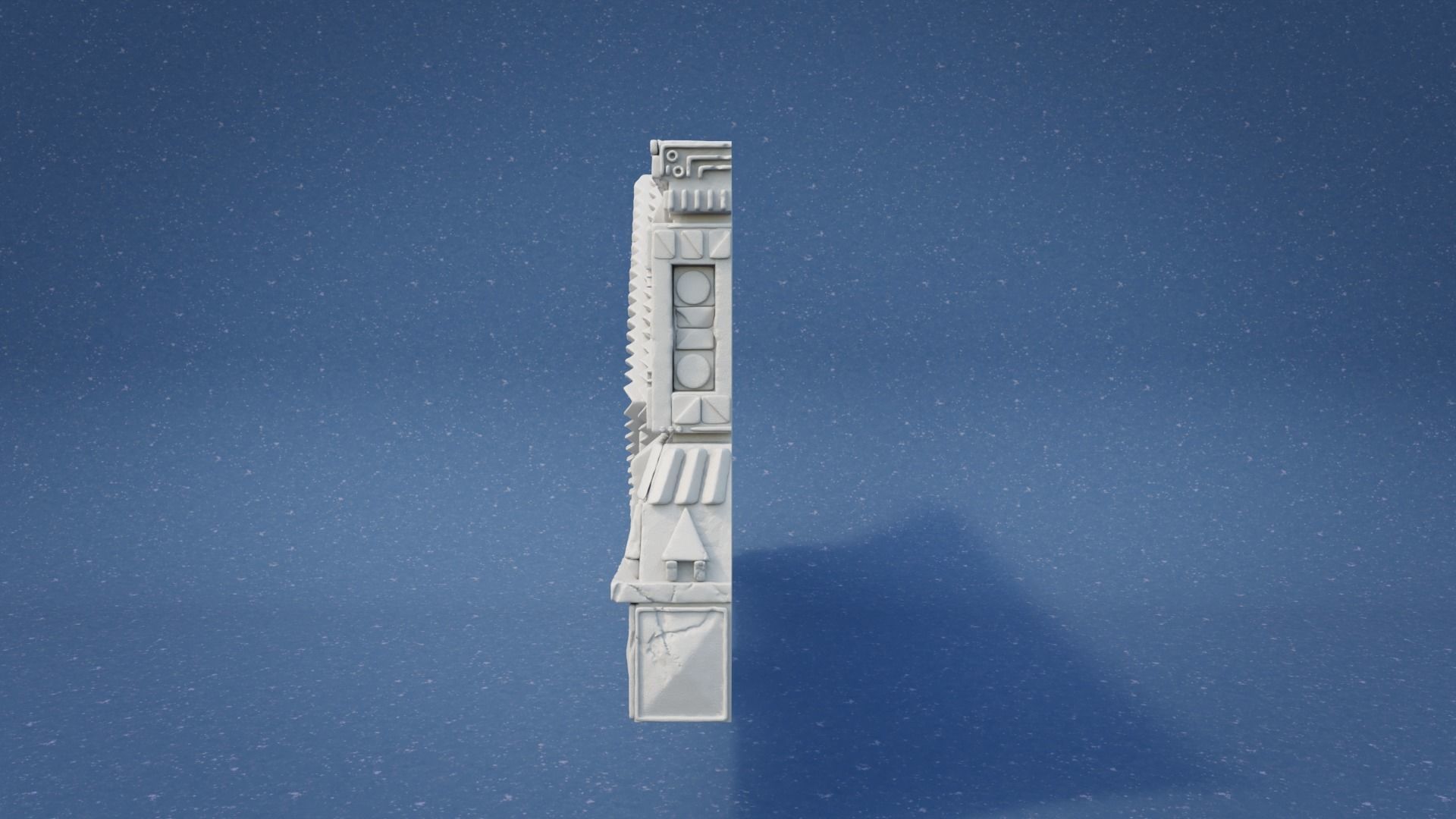 Aztec Stage Design 3D print model_11