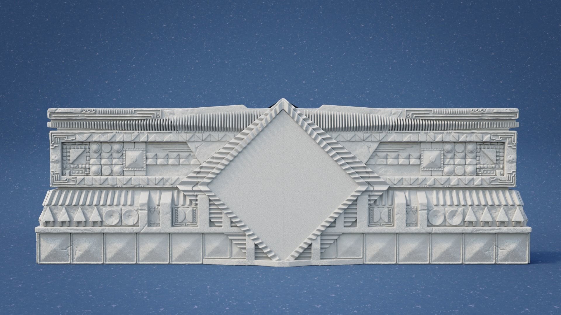 Aztec Stage Design 3D print model_8