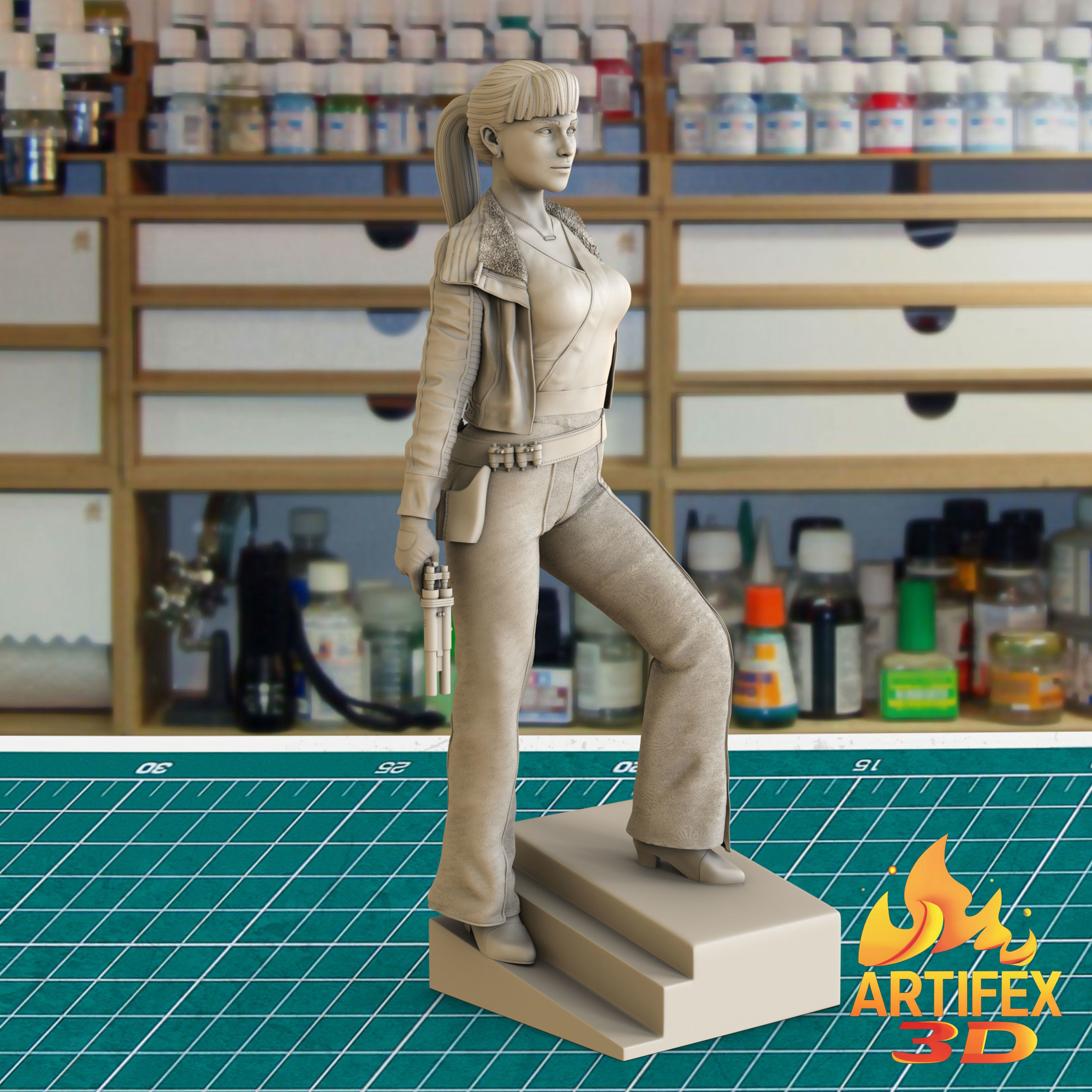 Qira  Solo  A Star Wars Story 3D print model_6