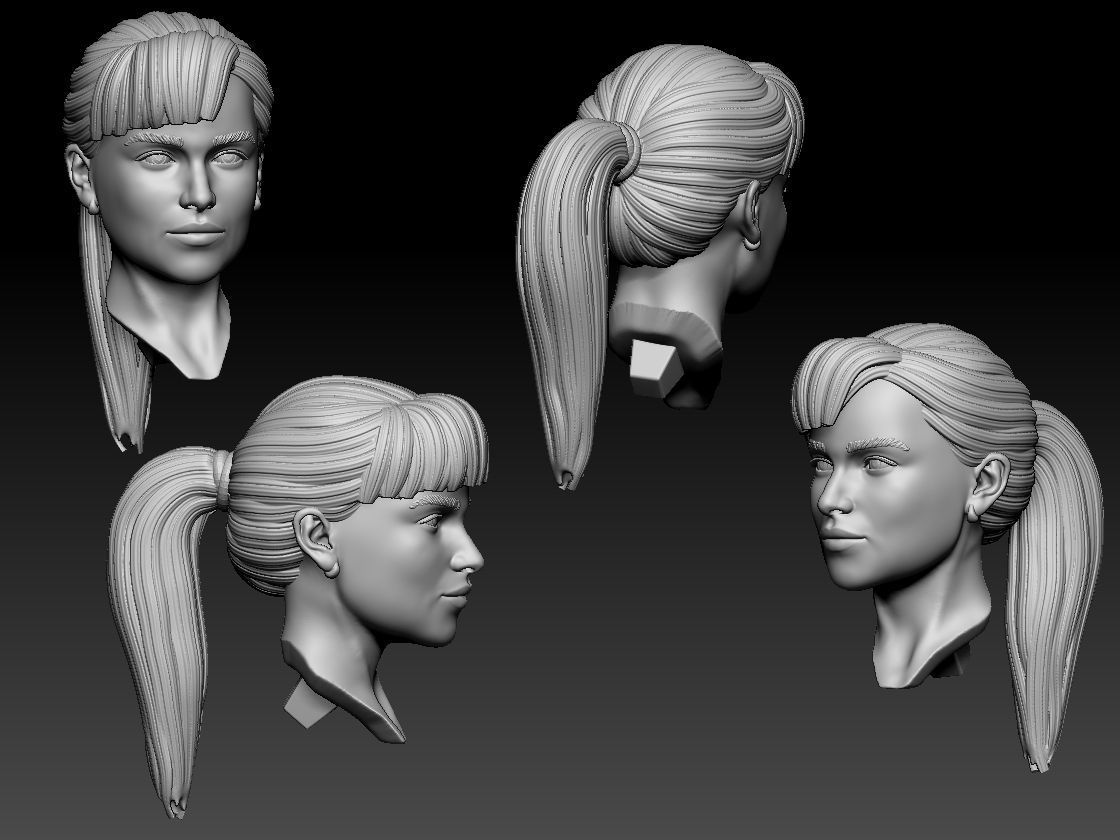 Qira  Solo  A Star Wars Story 3D print model_12