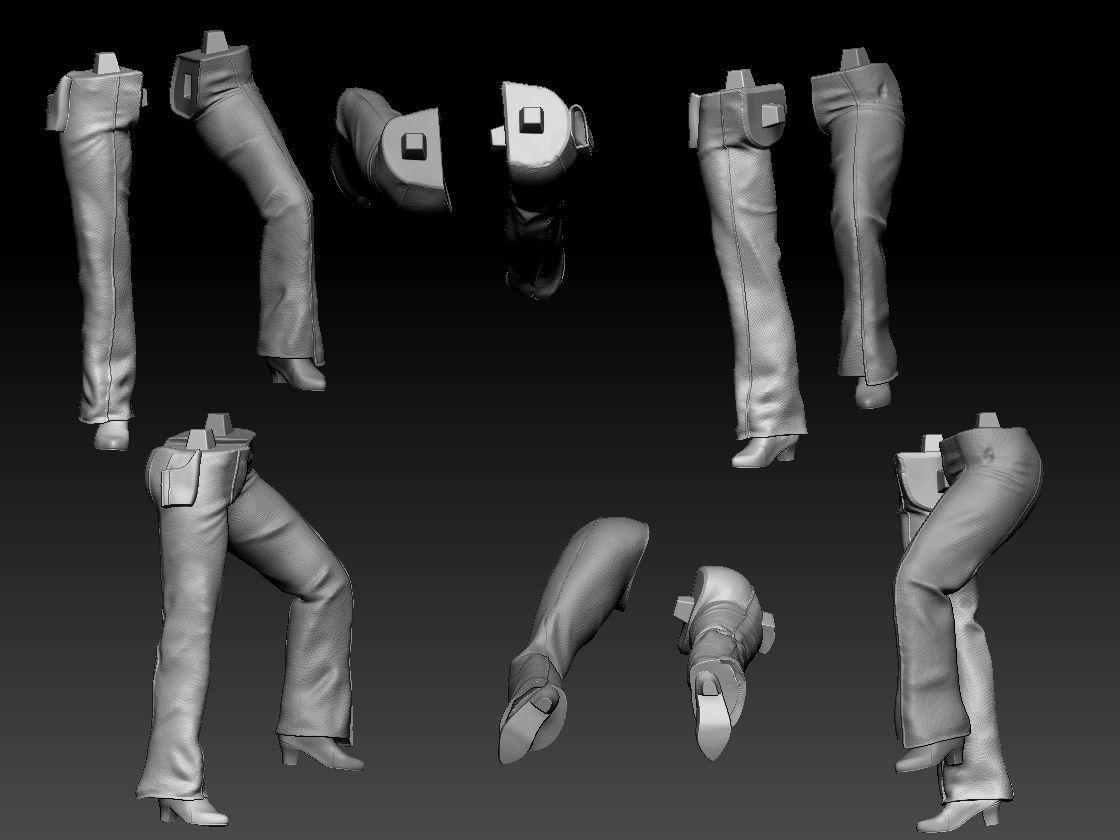 Qira  Solo  A Star Wars Story 3D print model_11