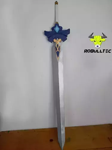 Cool Steel Sword 3D print model
