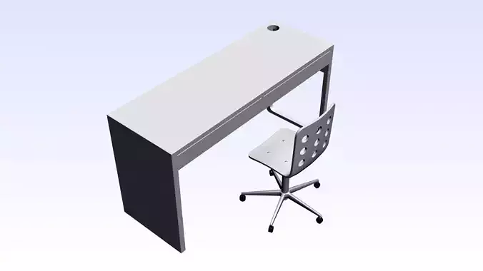 KIDS COMBO DESK 01 3D model