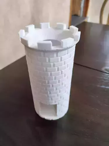 Simple Modular Dice Tower