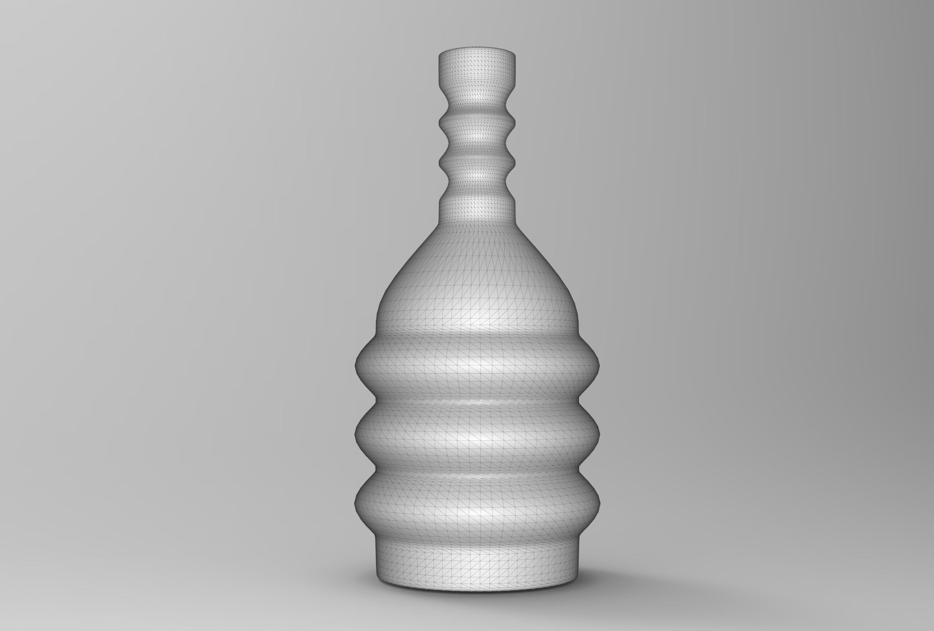 Stra Vase Low-poly 3D model_6