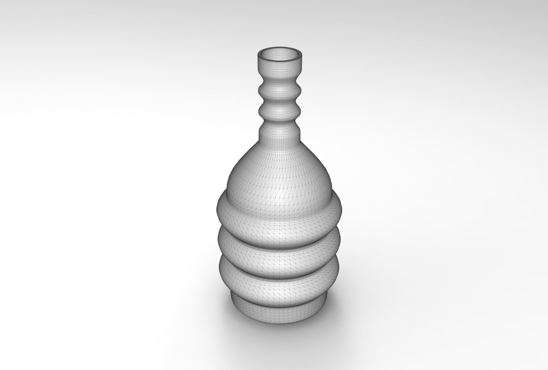 Stra Vase Low-poly 3D model_5