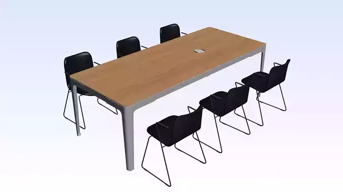 OFFICE MEETING DESK 02