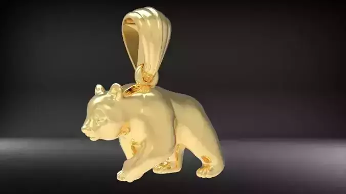 Cute Panda Bear Pendant Necklace Charm Bracelet Jewelry