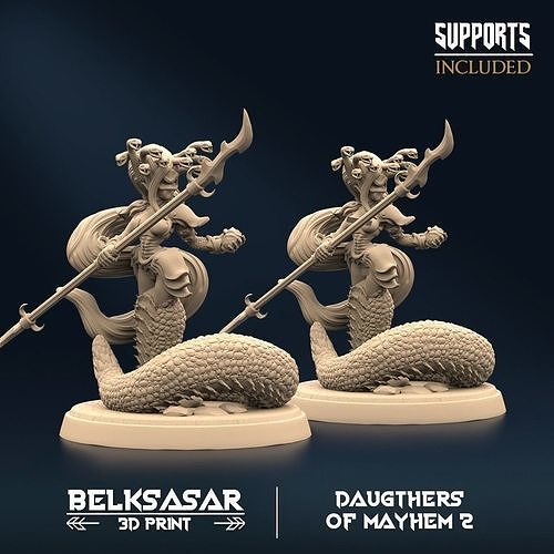Mayhem Marauder D Normal and Nude 3D print model