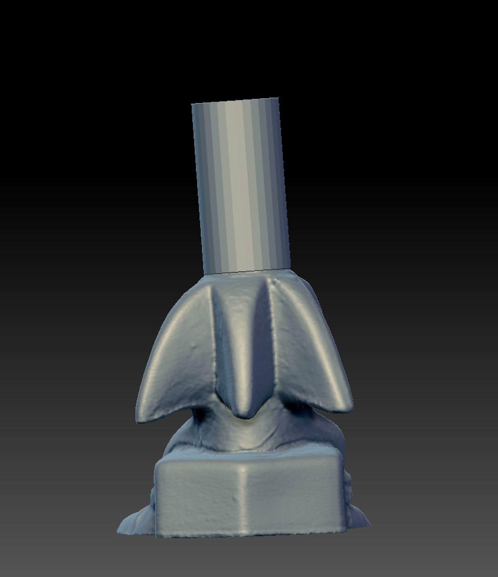 Sonic Sonic Statue Scan 3D print model_6