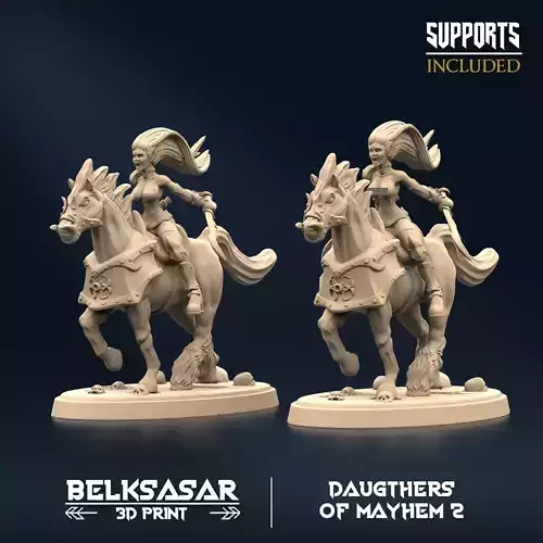 Sisters Doomraider B Normal and Nude