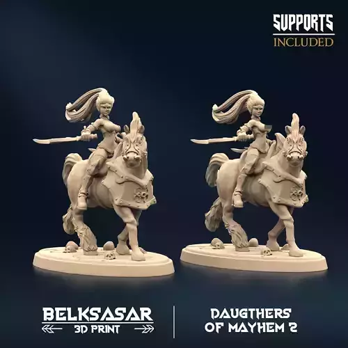 Sisters Doomraider D Normal and Nude