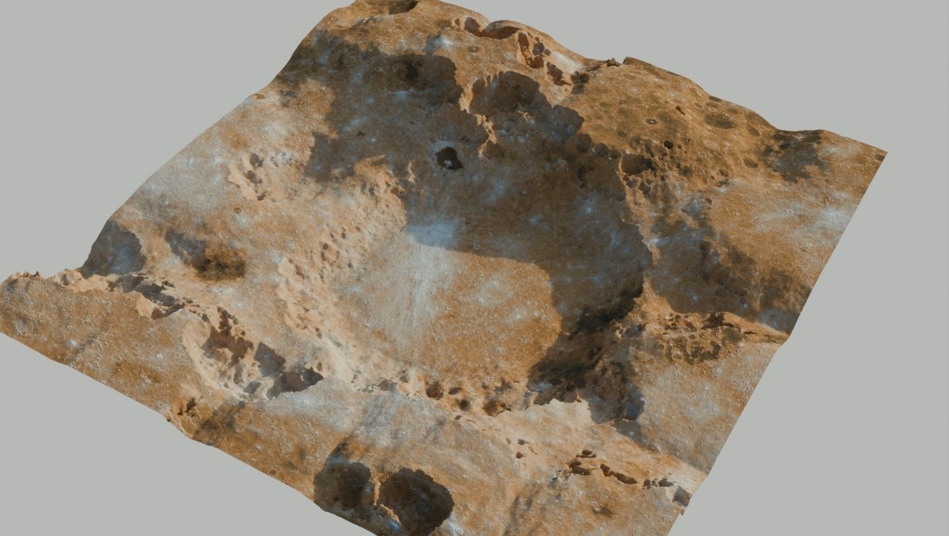 Landscape 3D model Low-poly 3D model_20