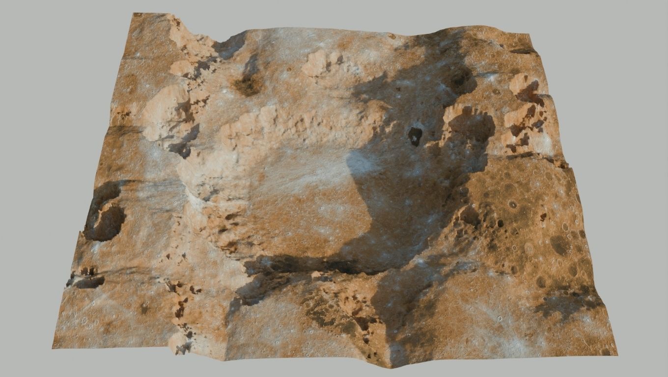 Landscape 3D model Low-poly 3D model_18