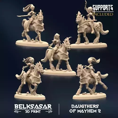 Sisters Doomraider Set x5 Nude