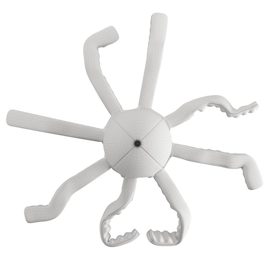 Teddy Octopus - Animated Asset 3D model_9