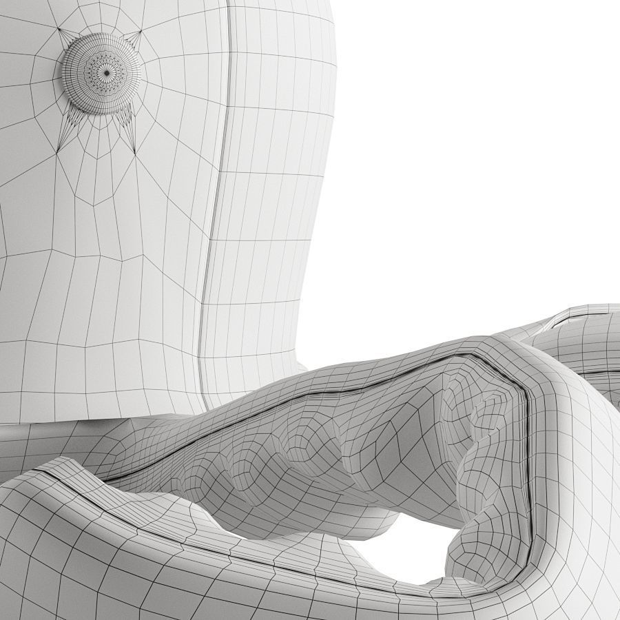 Teddy Octopus - Animated Asset 3D model_11