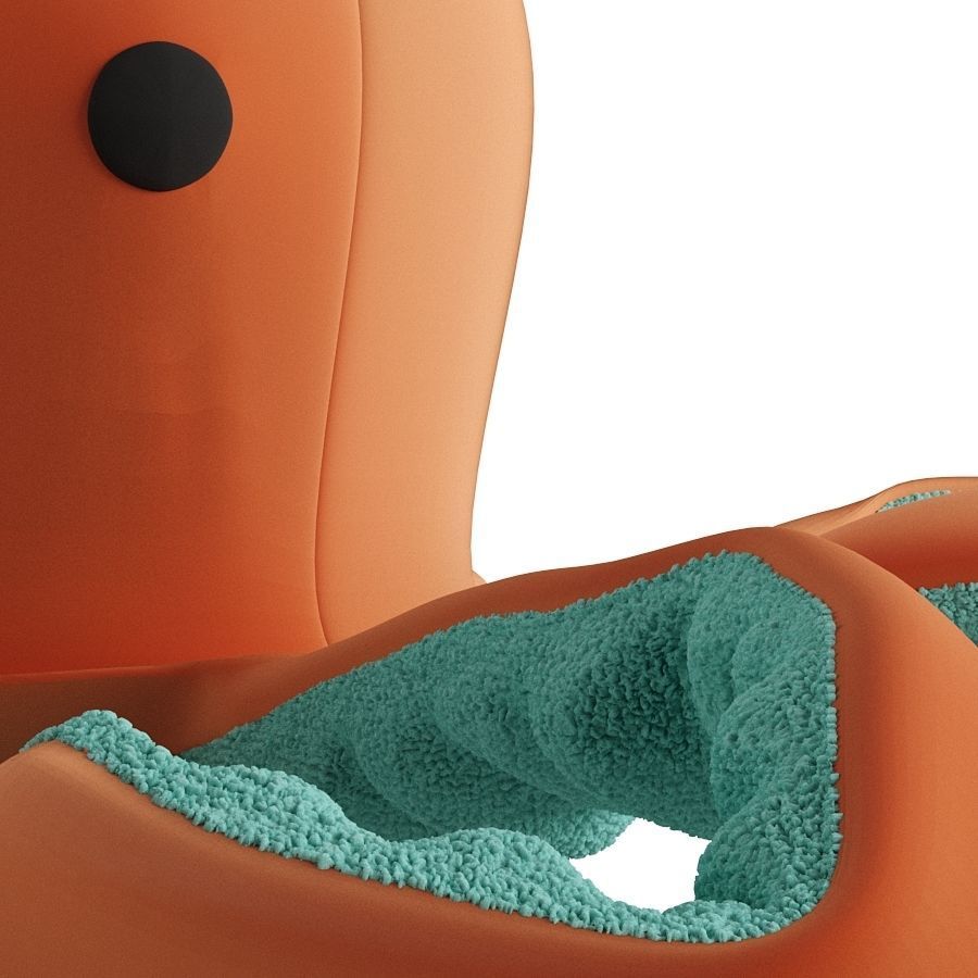 Teddy Octopus - Animated Asset 3D model_6