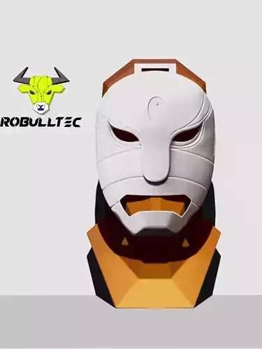 Lan Fan Mask 3D print model