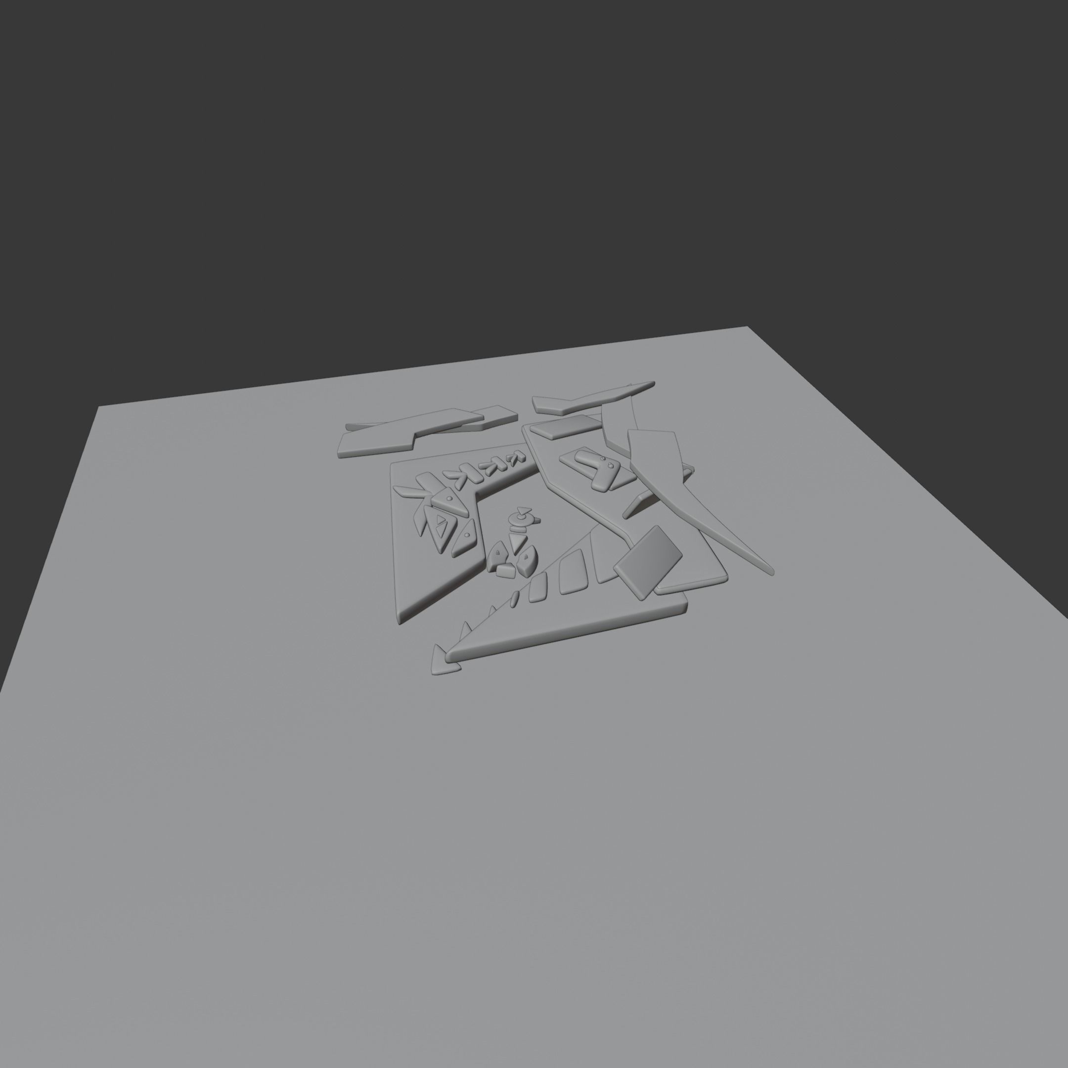 Abstract Things 3D model_22