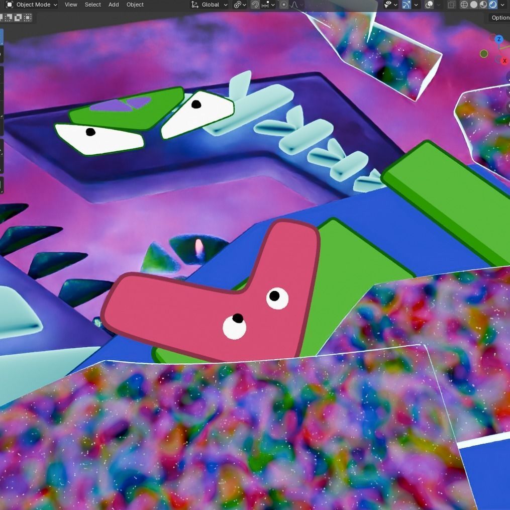 Abstract Things 3D model_6