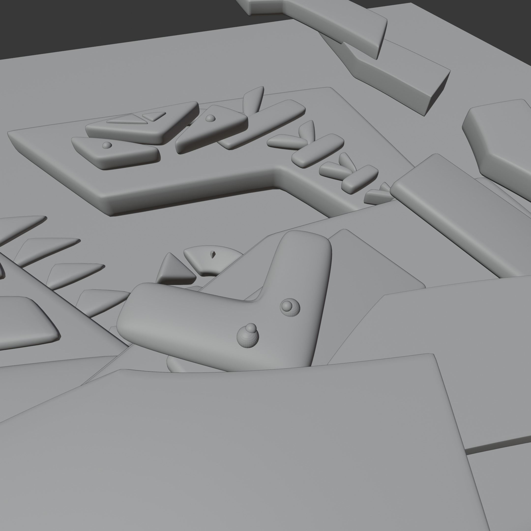 Abstract Things 3D model_20