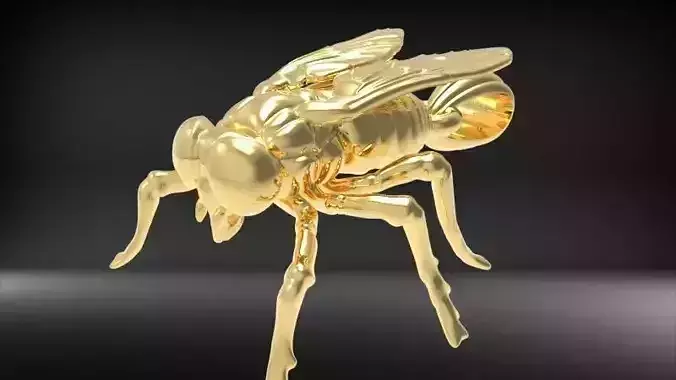 Fly Pendant Necklace Charm Bracelet Insect Jewelry