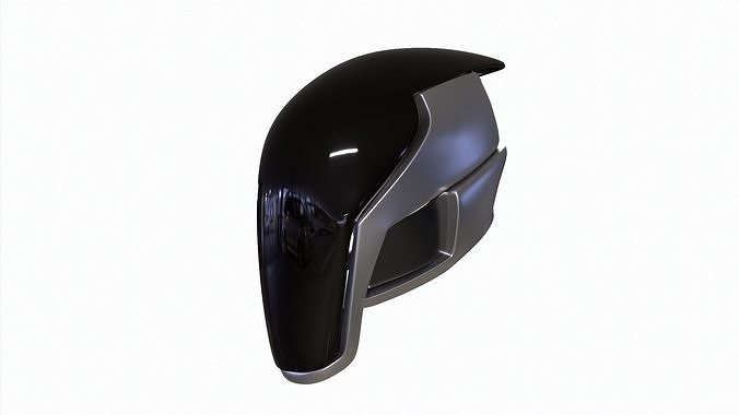 Sci-Fi Mask - Support Me by Order Low-poly 3D model
