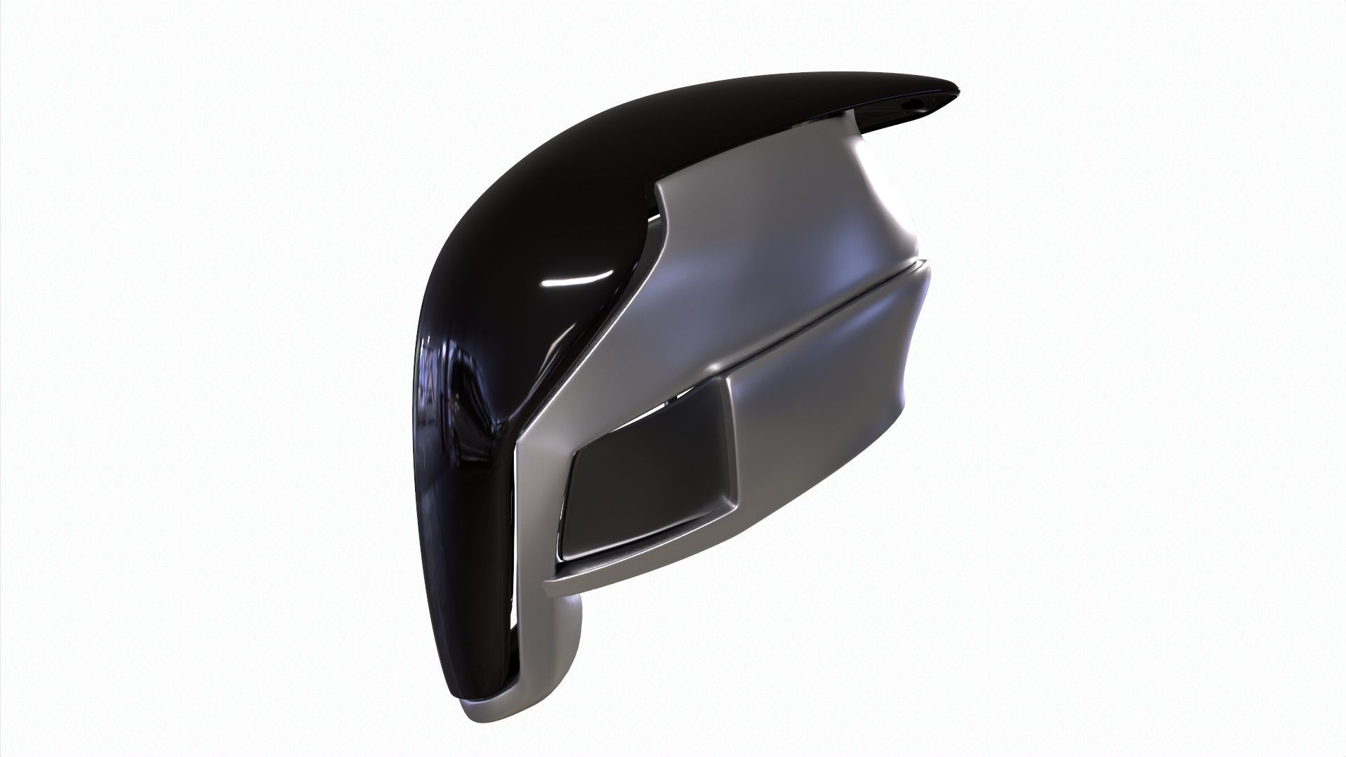 Sci-Fi Mask - Support Me by Order Low-poly 3D model_2