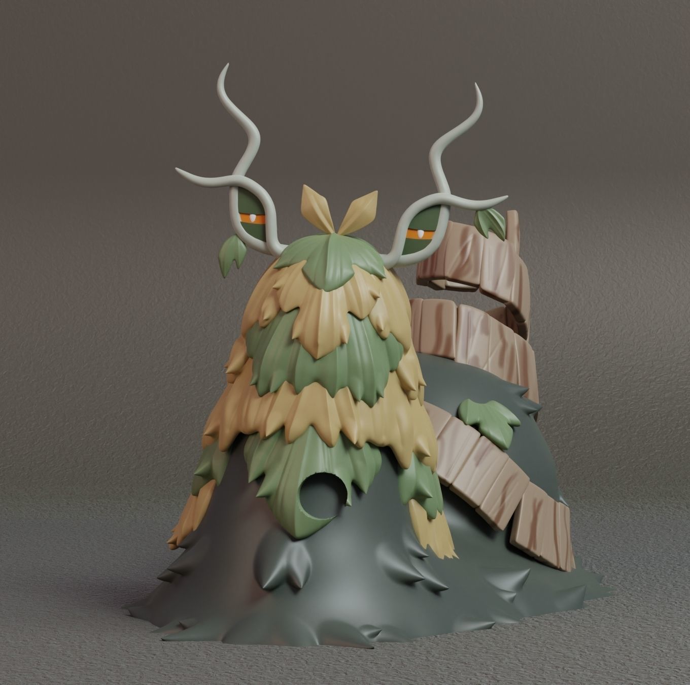 Pokemon - Chi Yu Wo chien Ting Lu and Chien Pao 3D print model_6