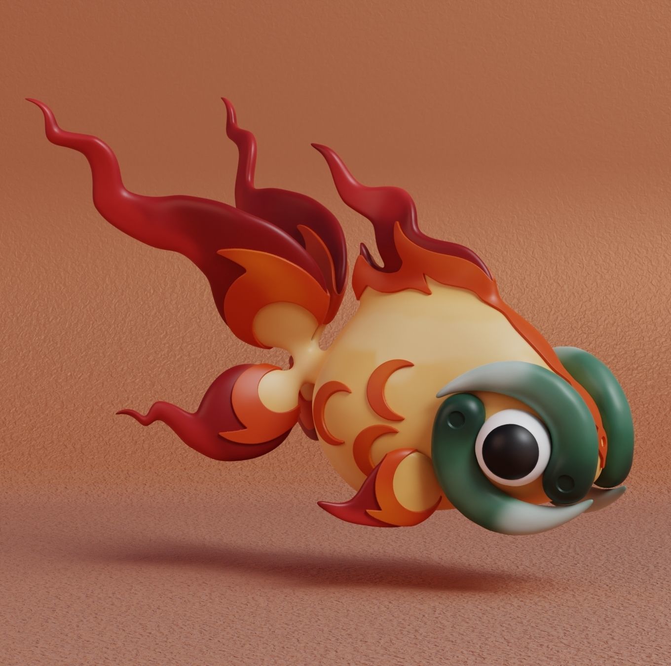 Pokemon - Chi Yu Wo chien Ting Lu and Chien Pao 3D print model_1