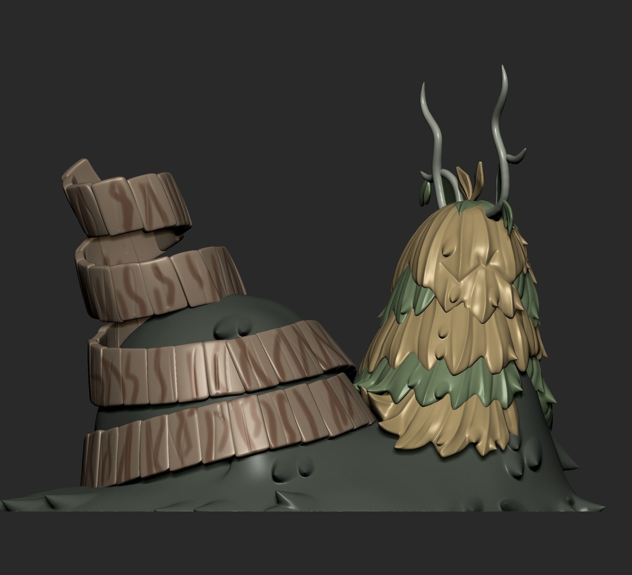 Pokemon - Chi Yu Wo chien Ting Lu and Chien Pao 3D print model_10