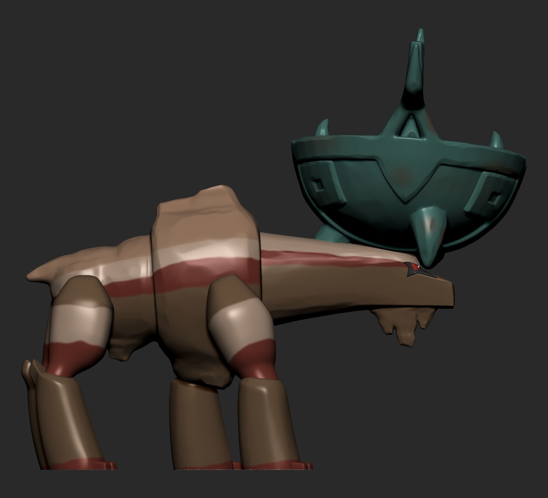 Pokemon - Chi Yu Wo chien Ting Lu and Chien Pao 3D print model_15