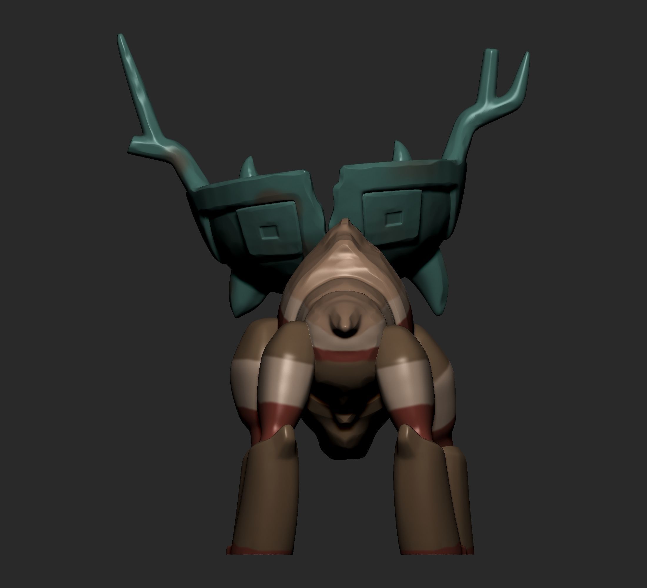 Pokemon - Chi Yu Wo chien Ting Lu and Chien Pao 3D print model_13