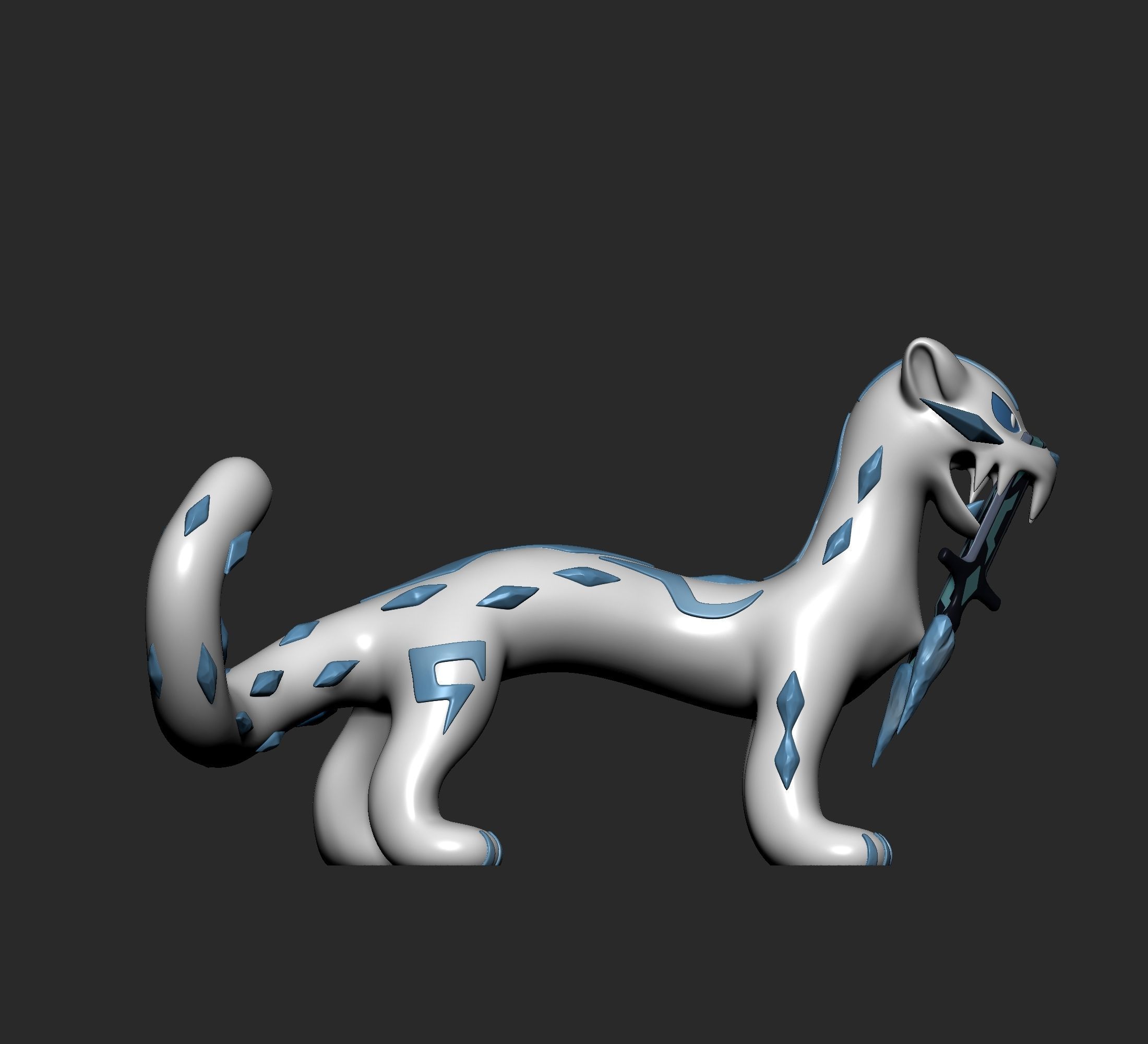 Pokemon - Chi Yu Wo chien Ting Lu and Chien Pao 3D print model_18