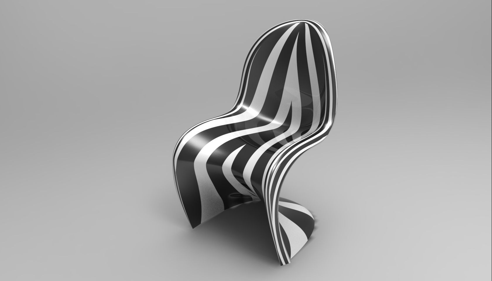 3d model chair stl file 3D print model_5