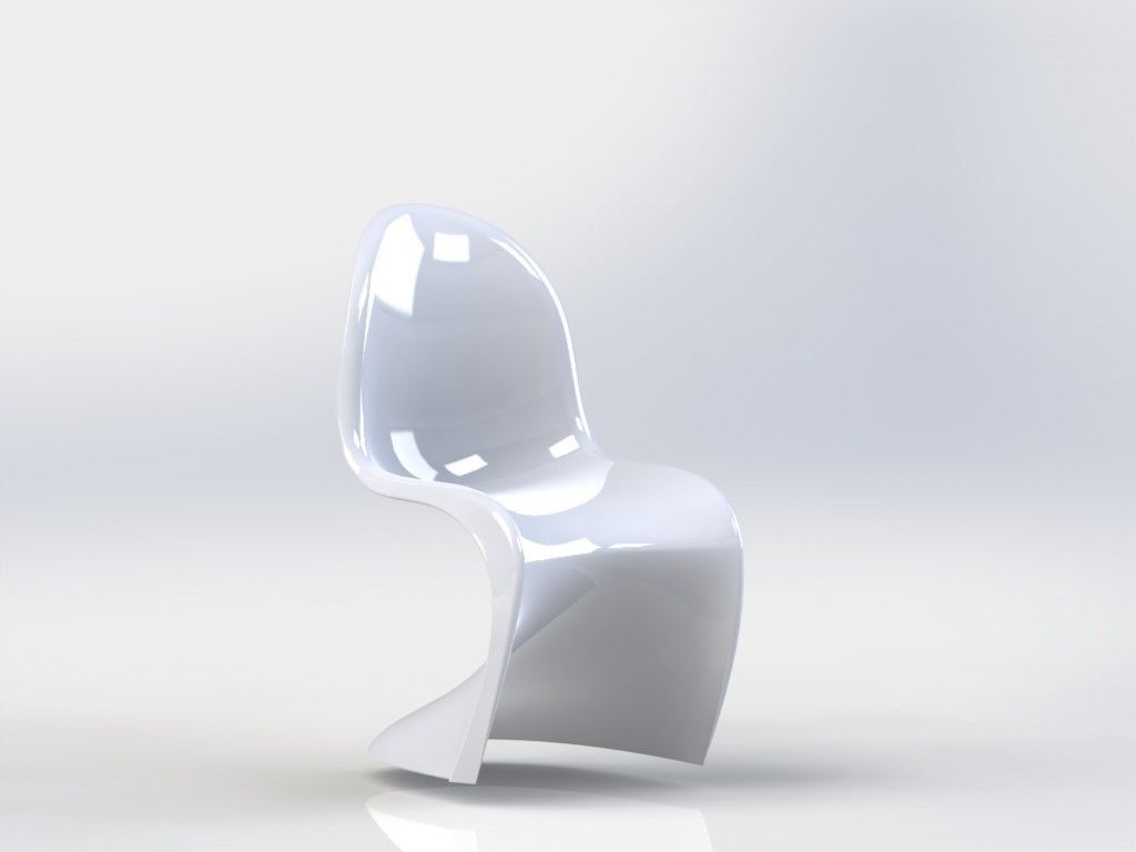 3d model chair stl file 3D print model_2