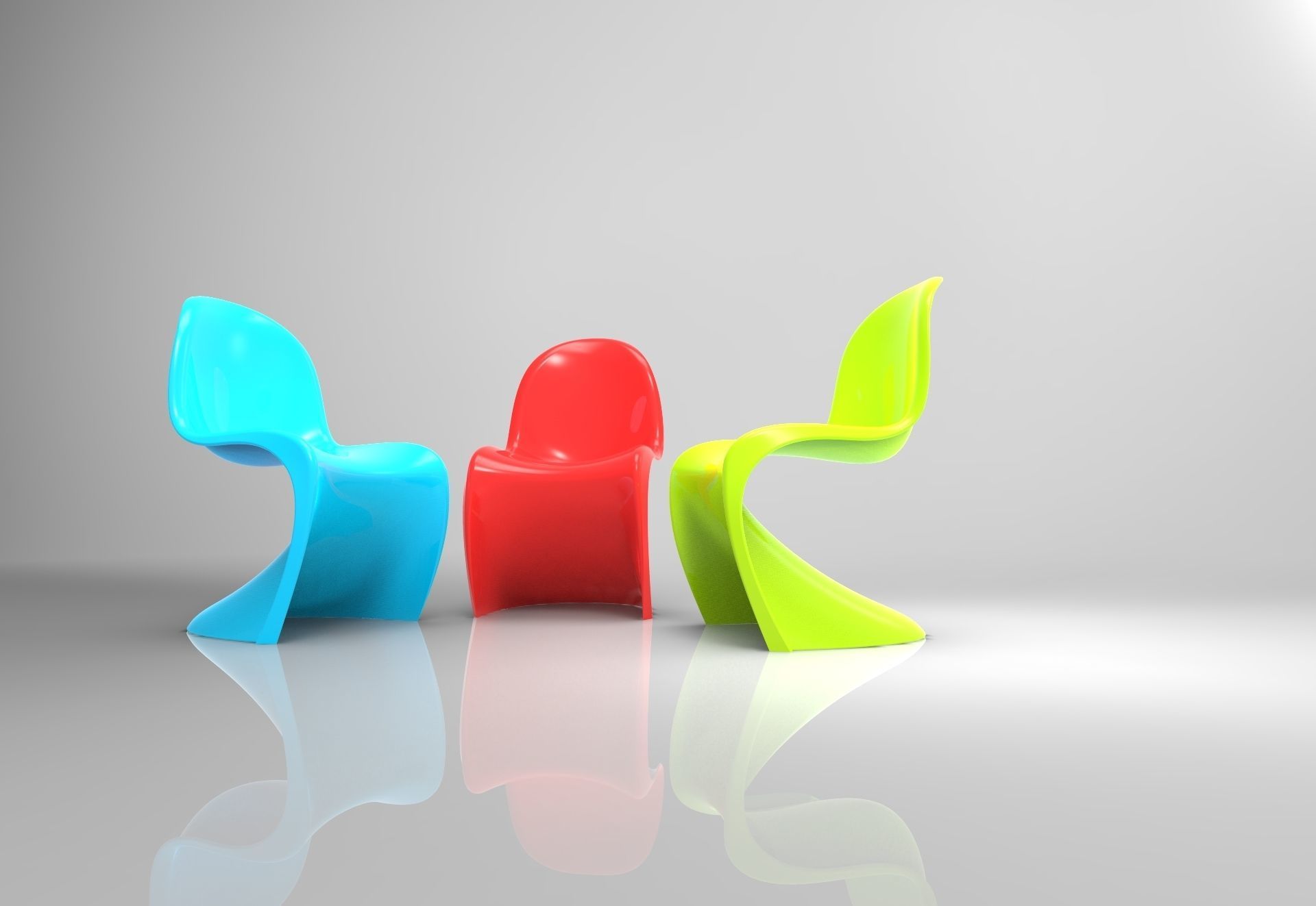 3d model chair stl file 3D print model_1