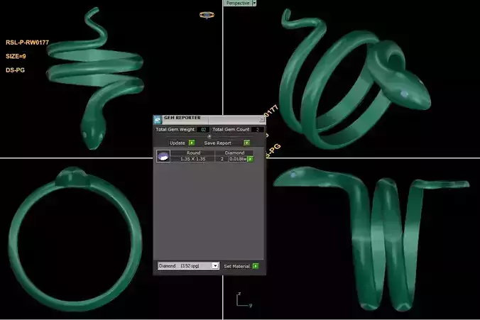 Snake Popular Women Ring 