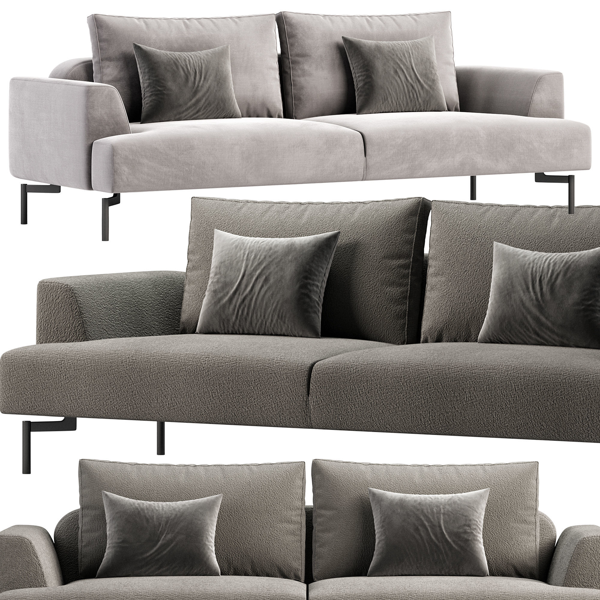 Tais Sofa by Domkapa 3D model_1