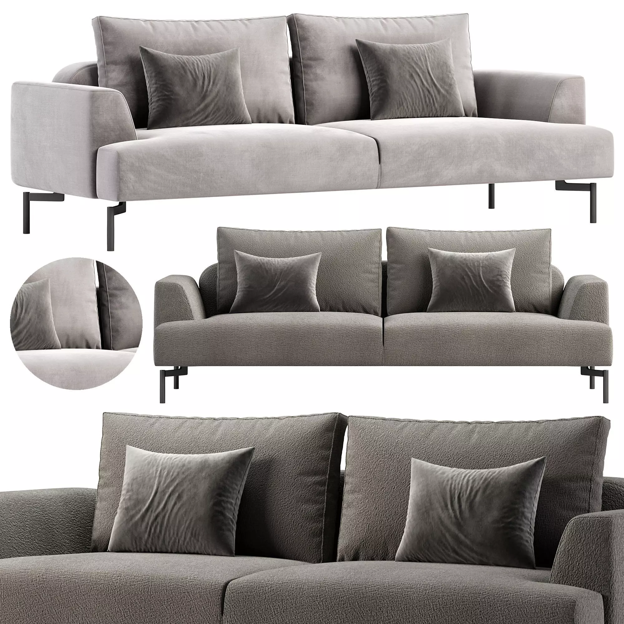 Tais Sofa by Domkapa 3D model_0