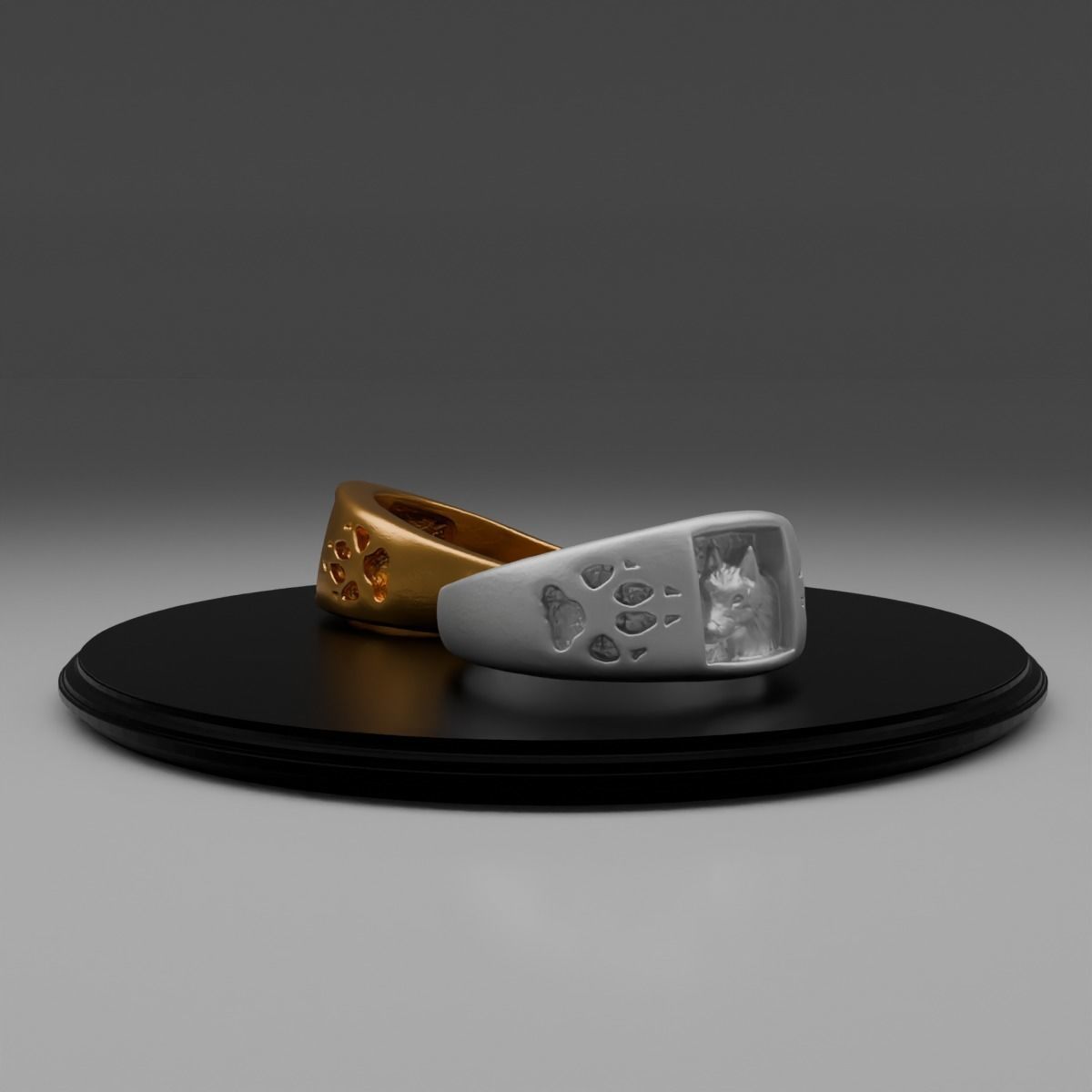 3d ring for printing 3D print model_4