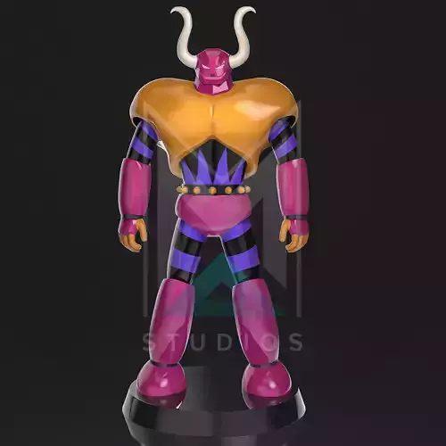 Grader F3 Mazinger Z 3D print model