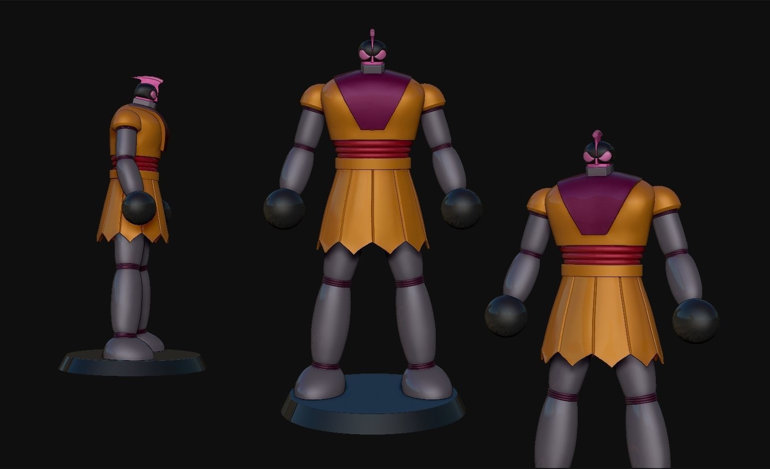 Grengus C3 Mazinger Z 3D print model_1